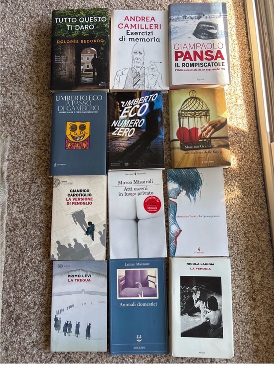 Other - Assorted Italian Paperback Books